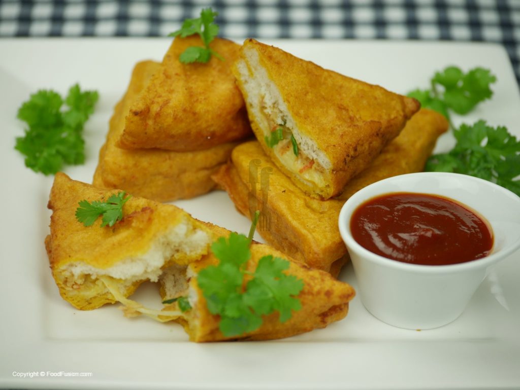Bread Pakora Recipe with cheese – Food Fusion - Pakistani's No 1 Quick Recipe Platform