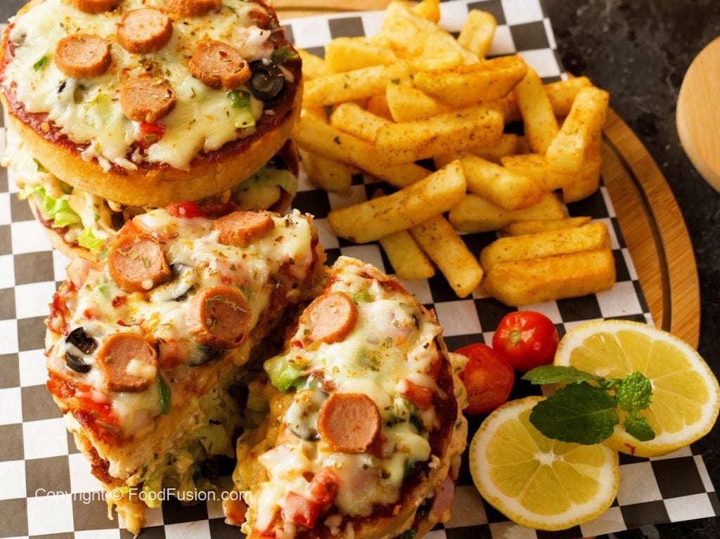 Pizza Burger – Food Fusion - Pakistani's No 1 Quick Recipe Platform