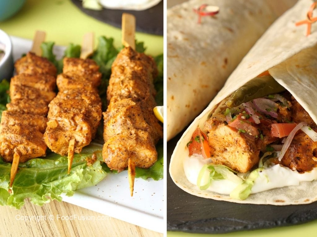 Shish Tawook Wraps – Food Fusion - Pakistani's No 1 Quick Recipe Platform