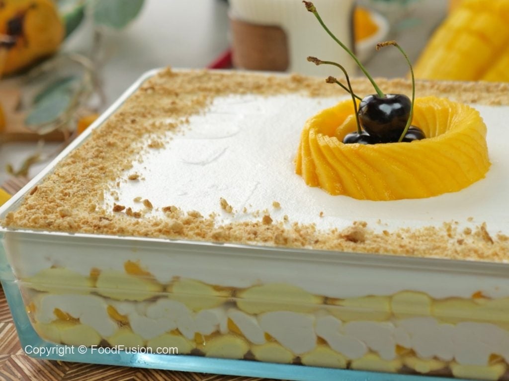 Mango Icebox Cake – Food Fusion - Pakistani's No 1 Quick Recipe Platform