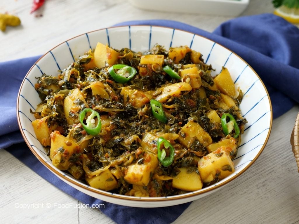 Aloo Methi Ki Sabzi – Food Fusion - Pakistani's No 1 Quick Recipe Platform
