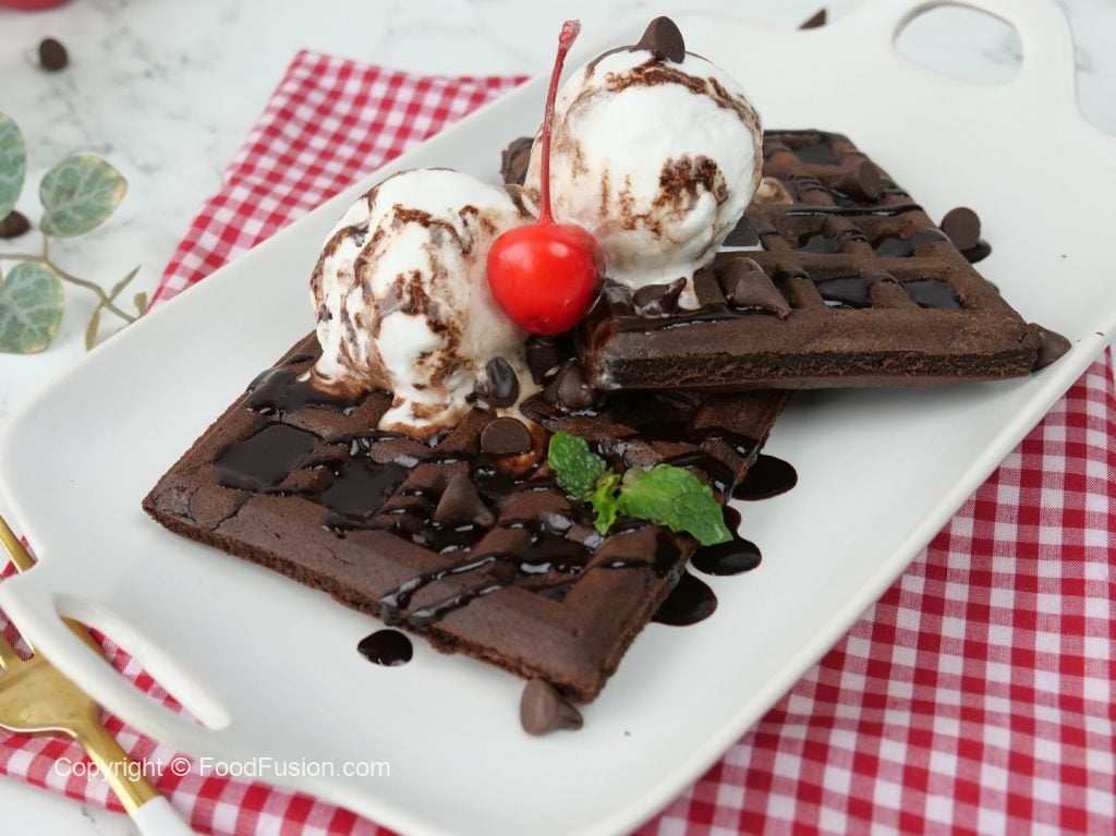 Chocolate Waffles – Food Fusion - Pakistani's No 1 Quick Recipe Platform