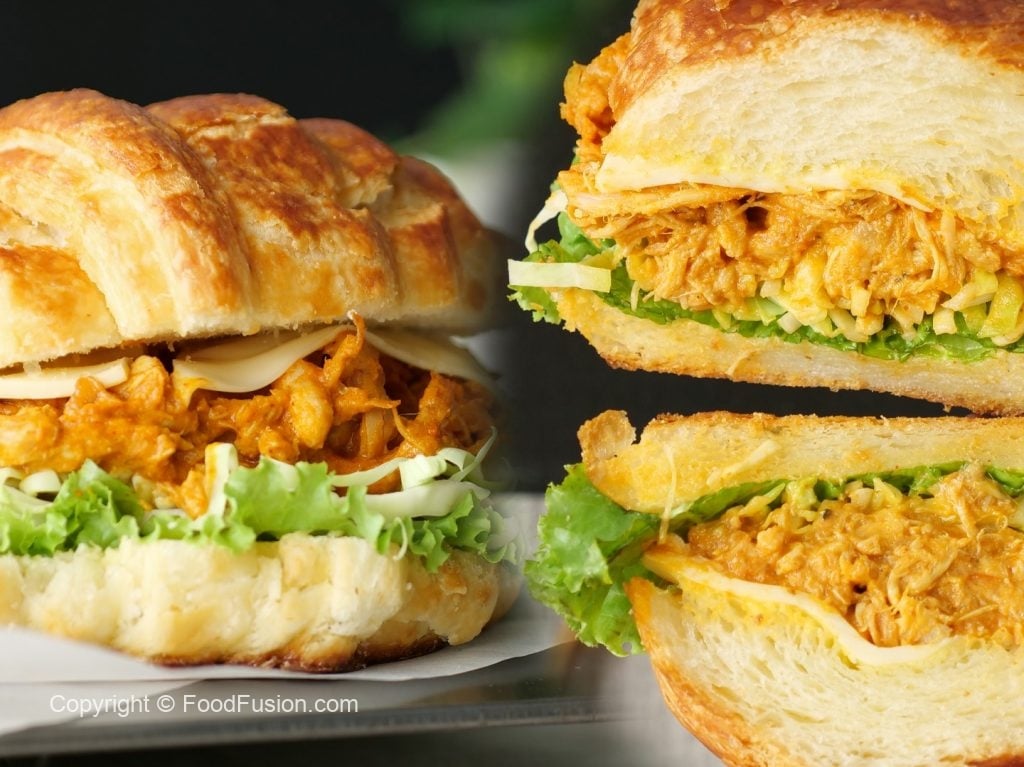 Shredded Chicken Sandwich – Food Fusion - Pakistani's No 1 Quick Recipe Platform