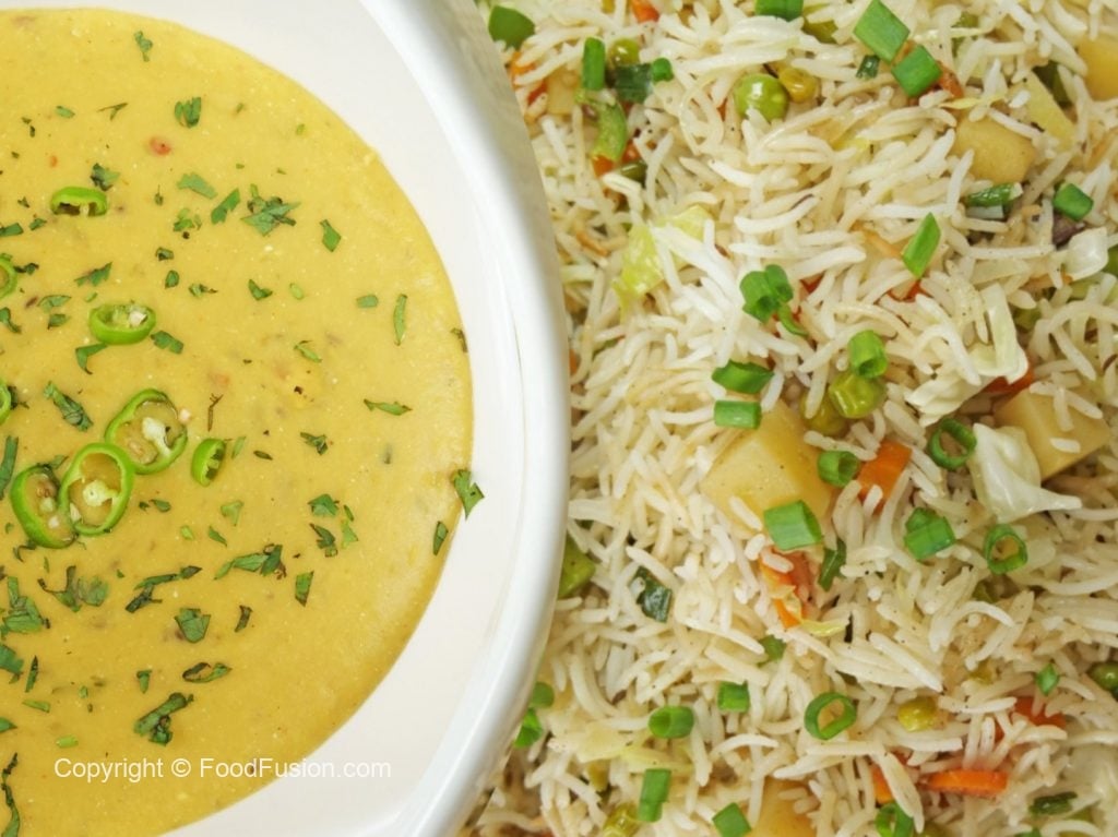 Sultani Daal with Rangeen Rice – Food Fusion - Pakistani's No 1 Quick Recipe Platform