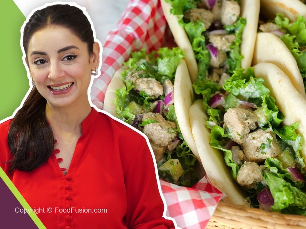 Creamy Chicken Pita Sandwich – Food Fusion - Pakistani's No 1 Quick Recipe Platform