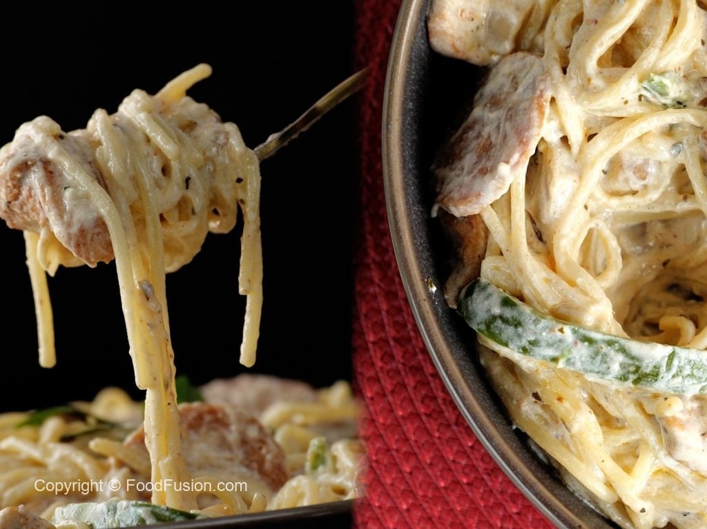Chicken Alfredo Spaghetti – Food Fusion - Pakistani's No 1 Quick Recipe Platform
