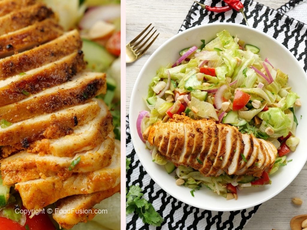 Healthy BBQ Chicken Salad – Food Fusion - Pakistani's No 1 Quick Recipe Platform