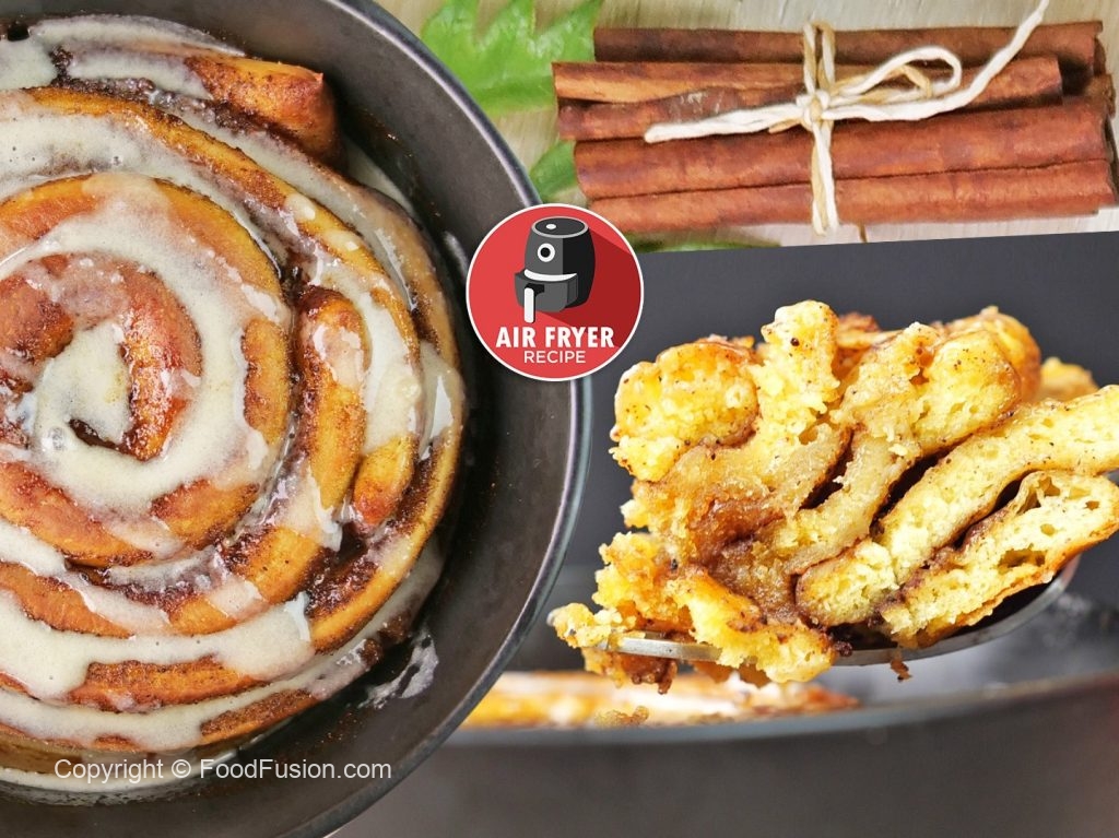 Cinnamon Roll in Air fryer – Food Fusion - Pakistani's No 1 Quick Recipe Platform