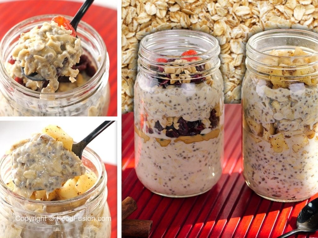 Healthy Breakfast with Overnight Oats 2 Ways – Food Fusion - Pakistani's No 1 Quick Recipe Platform