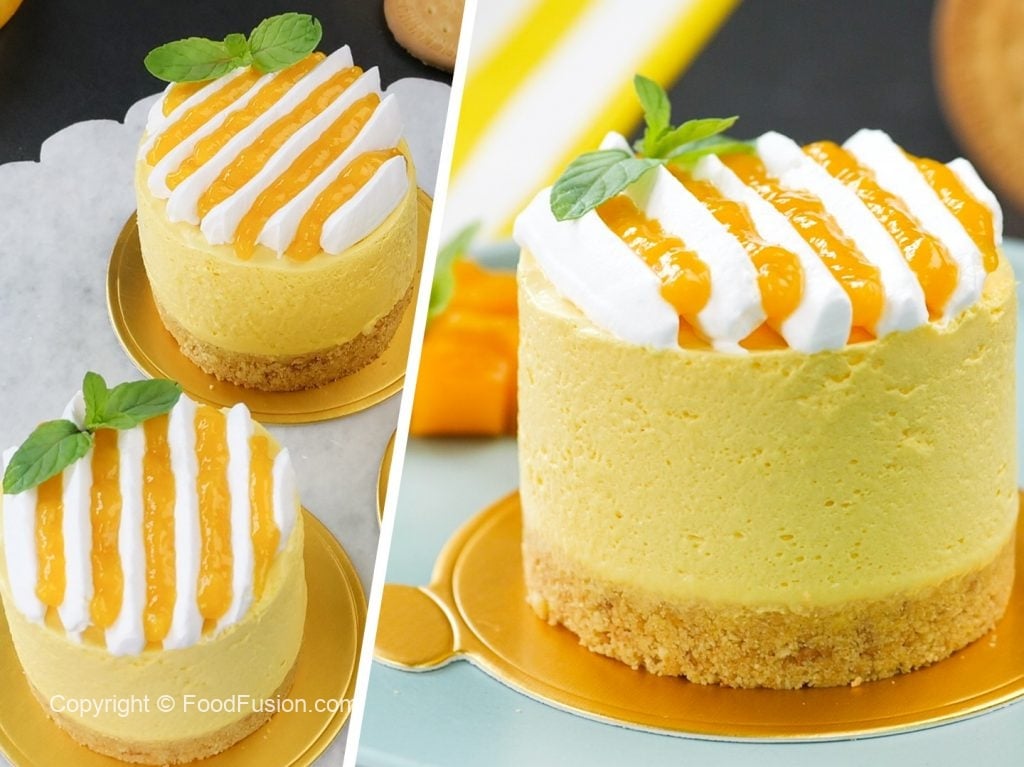 Mini Mango Cheesecake – Food Fusion - Pakistani's No 1 Quick Recipe Platform