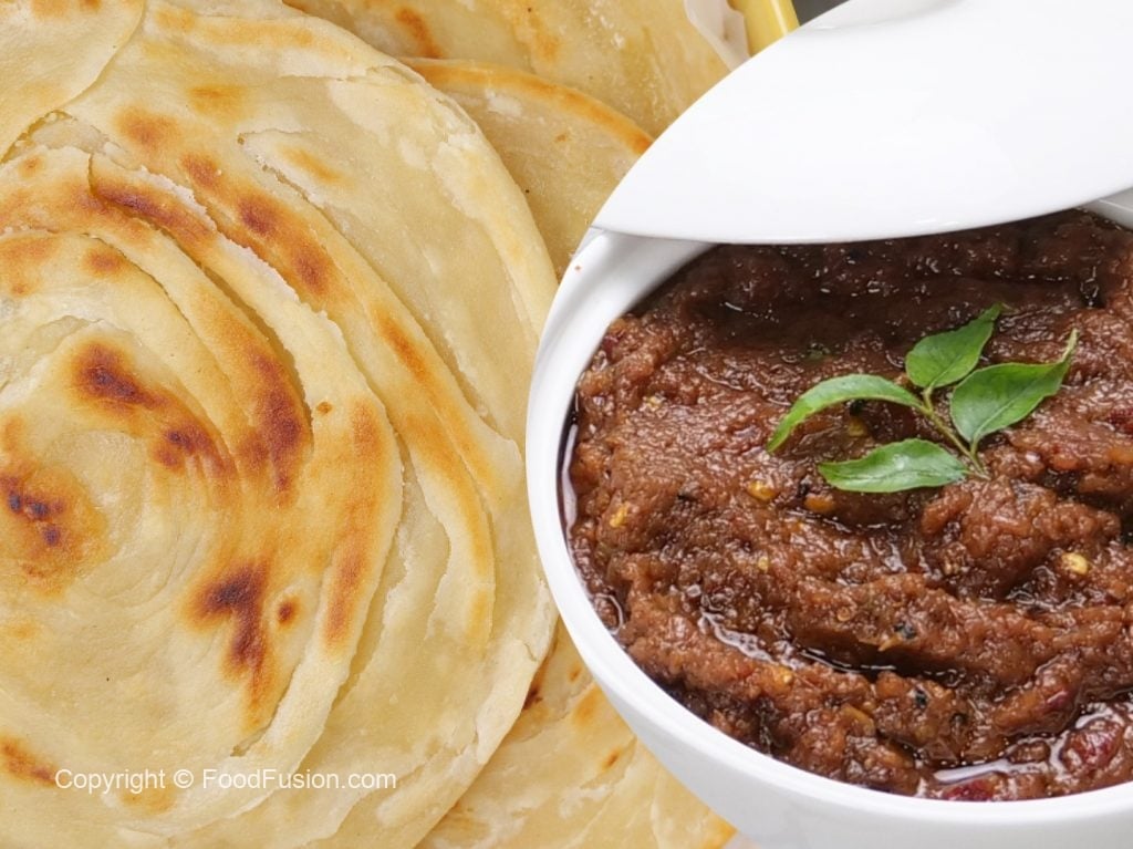 Lacha Paratha with Onion Chutney – Food Fusion - Pakistani's No 1 Quick Recipe Platform