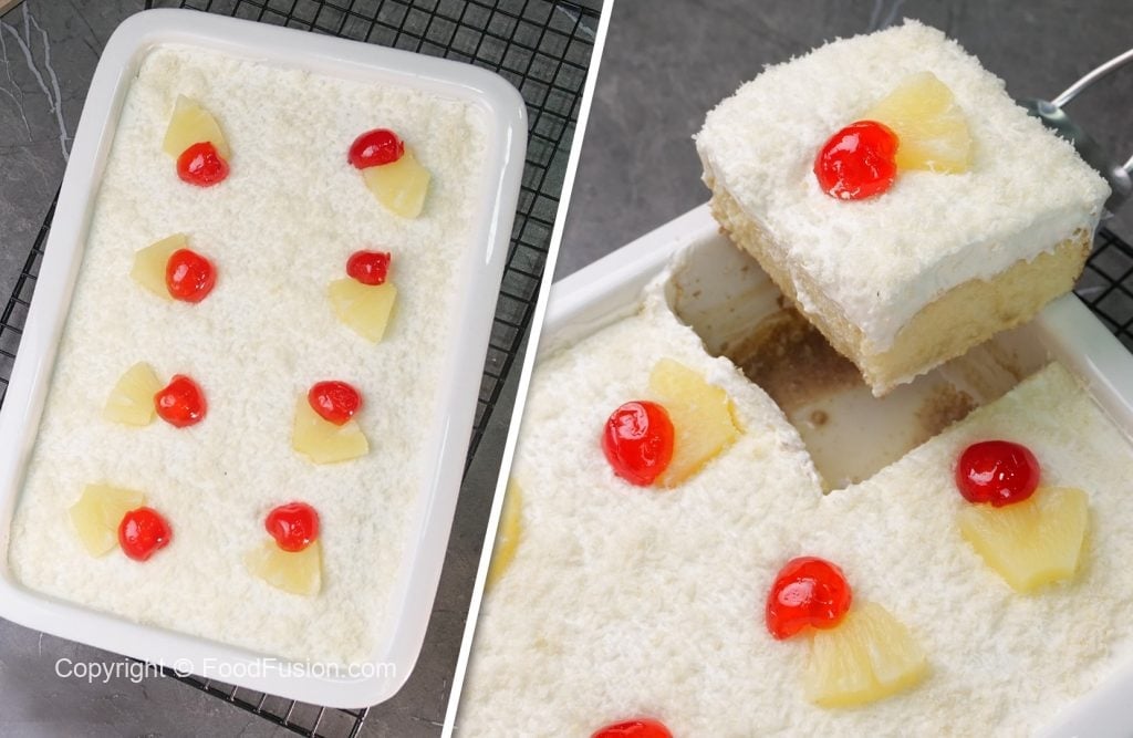 Pinacolada Tres Leches – Food Fusion - Pakistani's No 1 Quick Recipe Platform