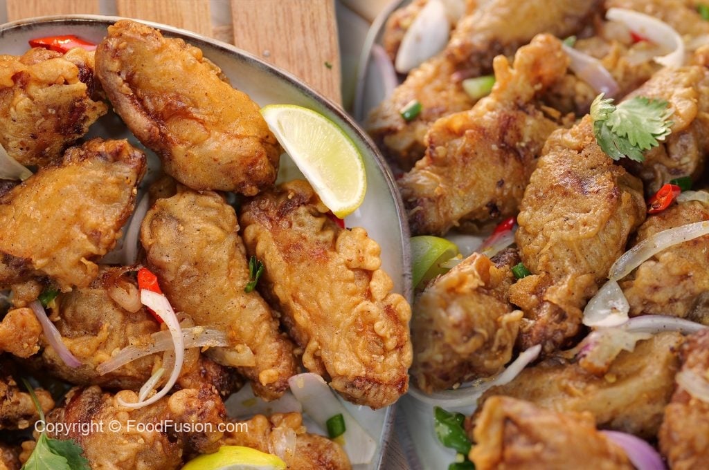 Chinese Crispy Salt & Pepper Wings – Food Fusion - Pakistani's No 1 Quick Recipe Platform