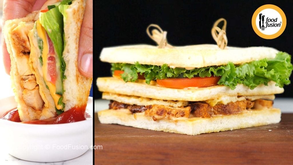 Restaurant Style Club Sandwich – Food Fusion - Pakistani's No 1 Quick Recipe Platform