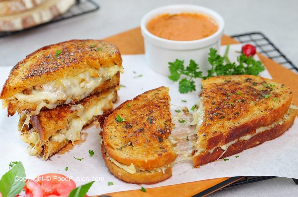 Herb Crusted Grilled Cheese Sandwich – Food Fusion - Pakistani's No 1 Quick Recipe Platform