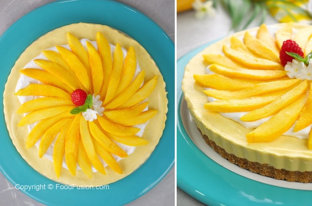No Bake Mango Cream Pie – Food Fusion - Pakistani's No 1 Quick Recipe Platform