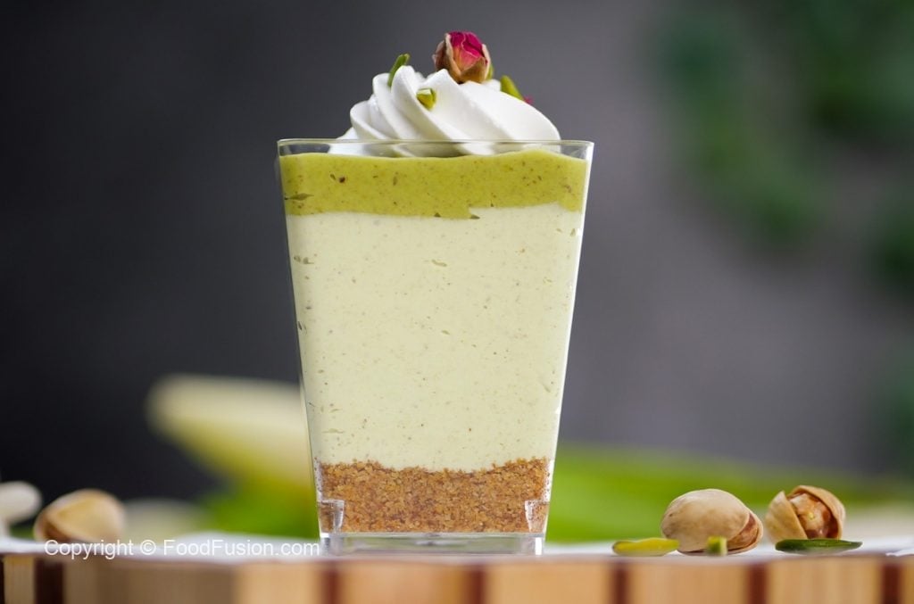 Pistachio Cheesecake Cups – Food Fusion - Pakistani's No 1 Quick Recipe Platform