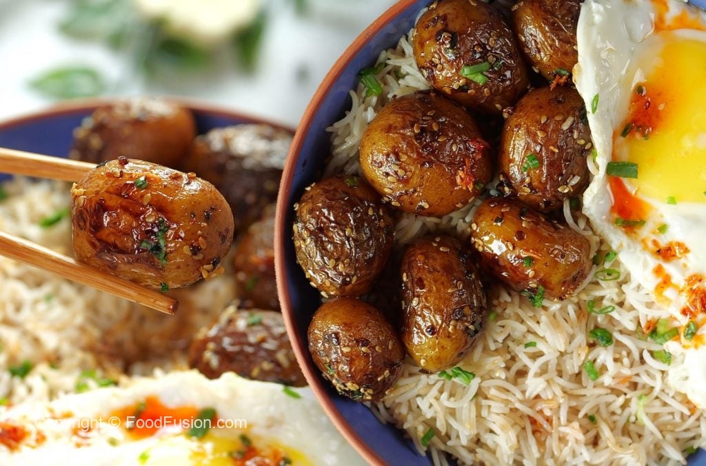 Korean Potatoes with Rice – Food Fusion - Pakistani's No 1 Quick Recipe Platform