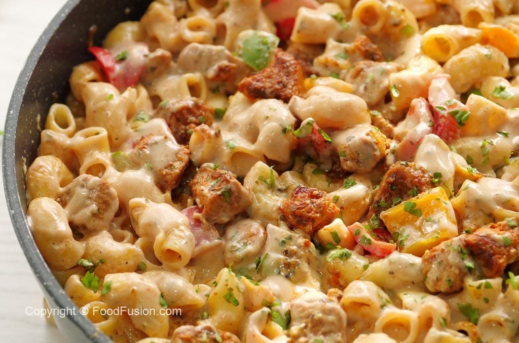 Fajita Chicken Mac & Cheese – Food Fusion - Pakistani's No 1 Quick Recipe Platform