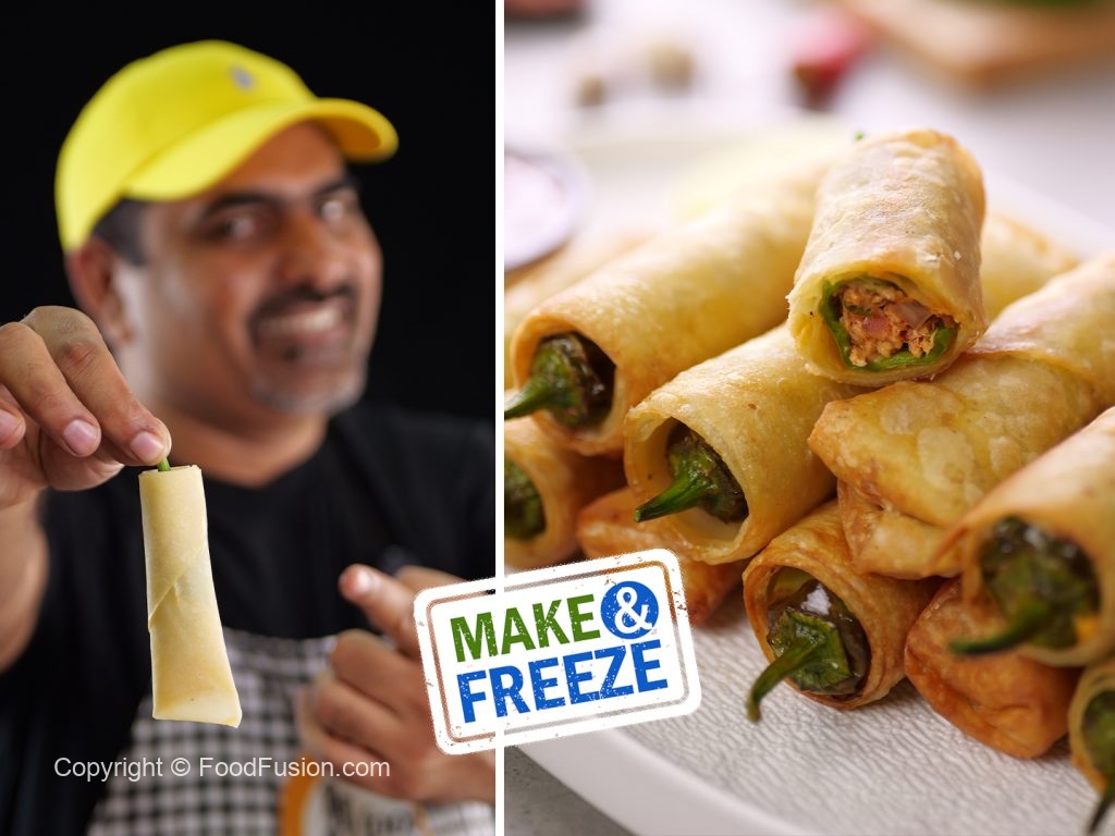 Stuffed Chili Rolls - Make and Freeze Recipe – Food Fusion - Pakistani's No 1 Quick Recipe Platform
