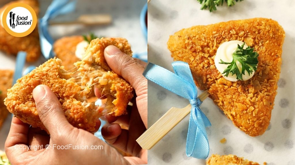 Chicken Cheese Nachos Triangle – Food Fusion - Pakistani's No 1 Quick Recipe Platform