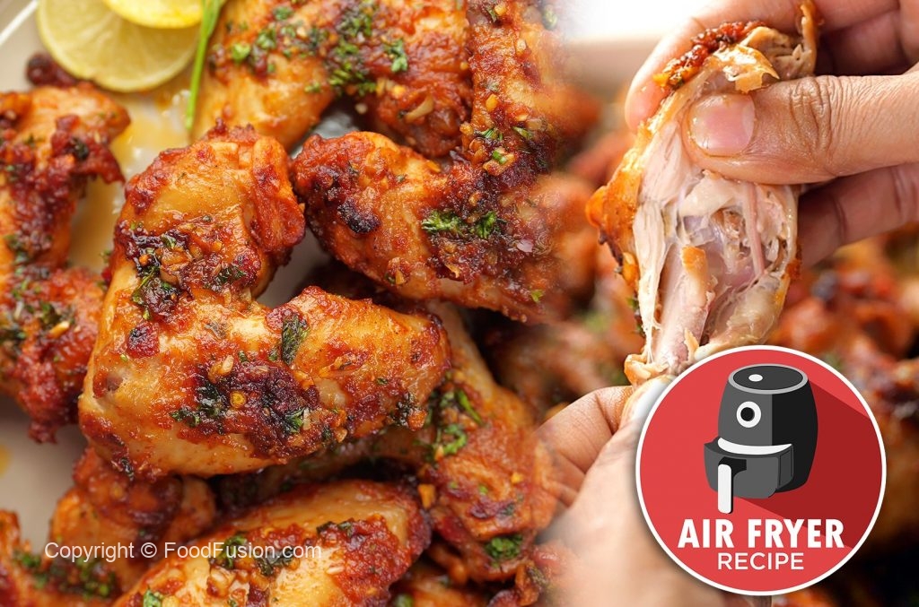 Garlic Butter Wings Pan fried & Air Fried – Food Fusion - Pakistani's No 1 Quick Recipe Platform