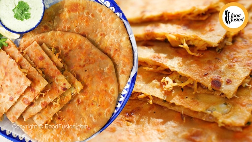 Lachha Chicken Cheese Paratha – Food Fusion - Pakistani's No 1 Quick Recipe Platform
