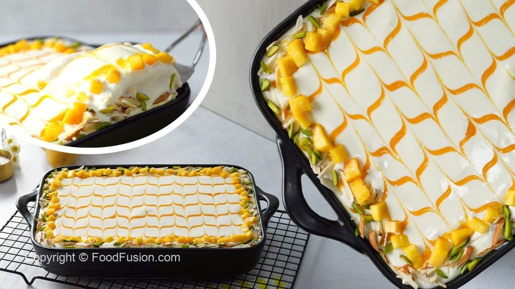 Mango Custard Bread Pudding – Food Fusion - Pakistani's No 1 Quick Recipe Platform